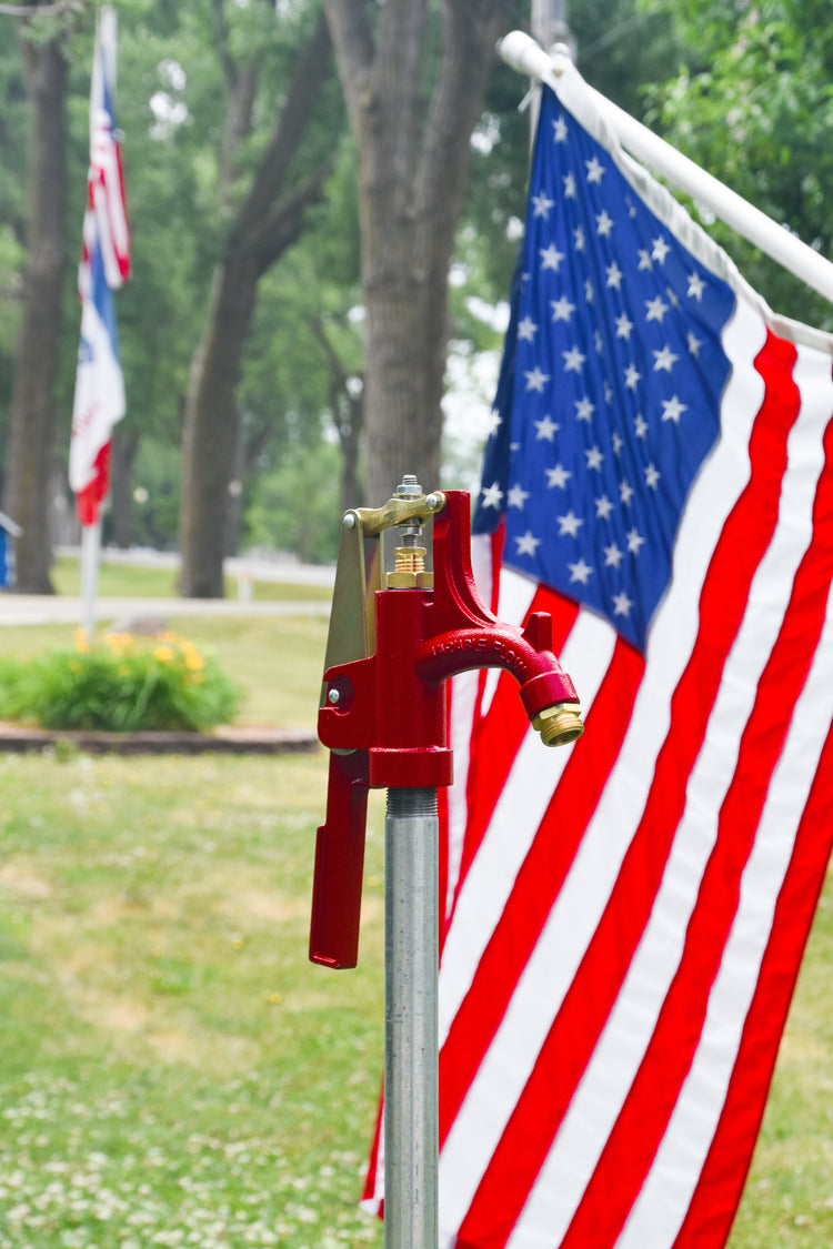 R-6000 No-Lead Frost-Proof Yard Hydrant – Durable Cast Iron Head & Stainless Steel Components | R-6000