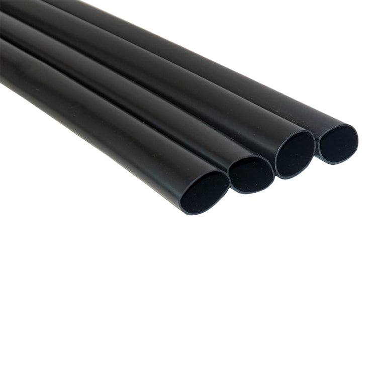 Bulk Length Extra Heavy Black Shrink Tubing | BSTEH