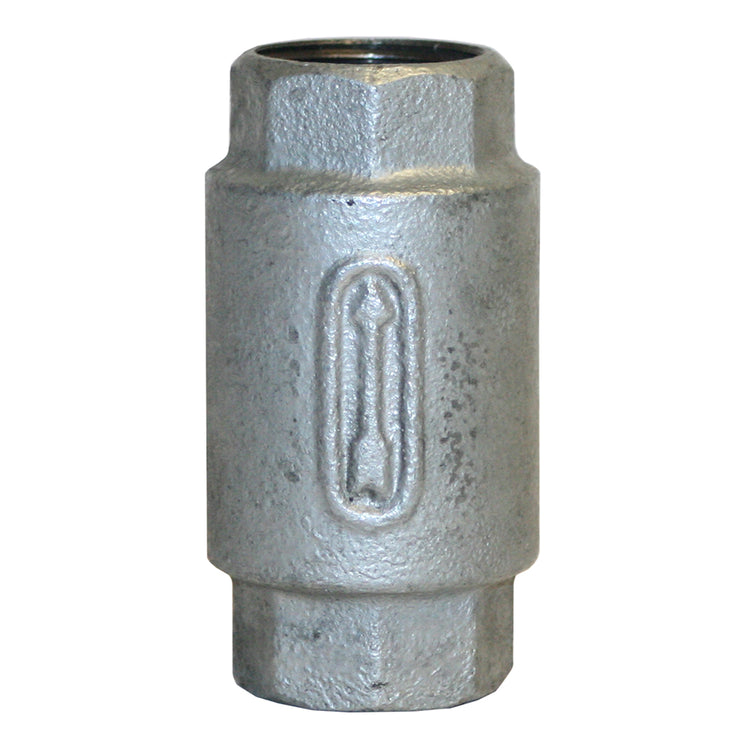 Merrill 500 Series Check Valve – Zinc-Plated, No-Spin Poppet, Heavy-Duty & Corrosion-Resistant | CVI