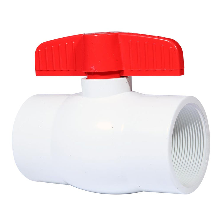PVC Ball Valve – Full Port | High-Flow Direct Glue Connection | PVCBV