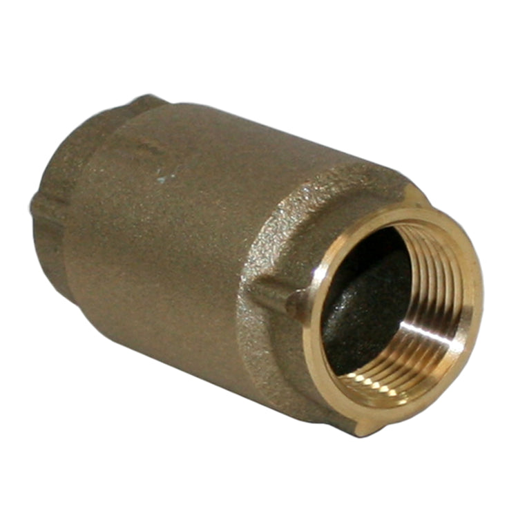 No-Lead Brass Check Valve with No-Spin Poppet | CVNL