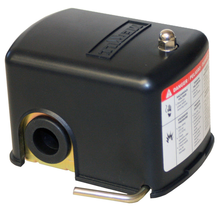 Heavy Duty Pressure Switch – No Lead | 2HP Rated, Large Case, Durable Brass Connections