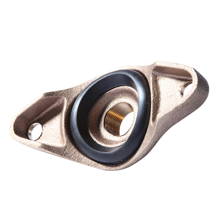 5" No Lead Brass MCK 1-1/4" Discharge Hub