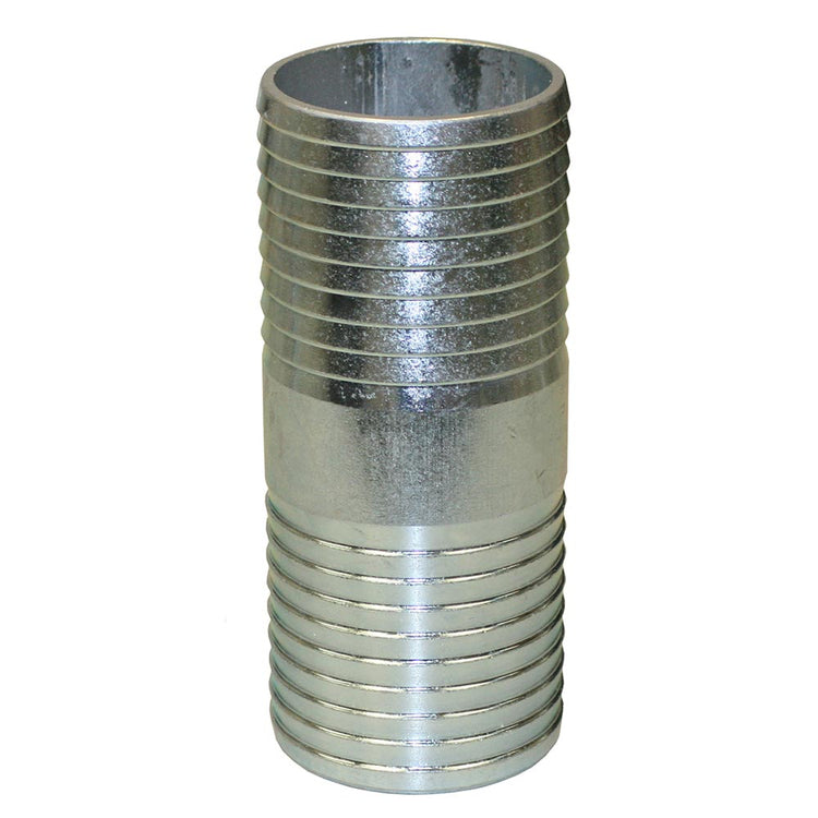 Zinc Plated Steel Coupling Insert Fitting for Poly Pipe Connections – Heavy-Duty Water Well Adapter | SCP