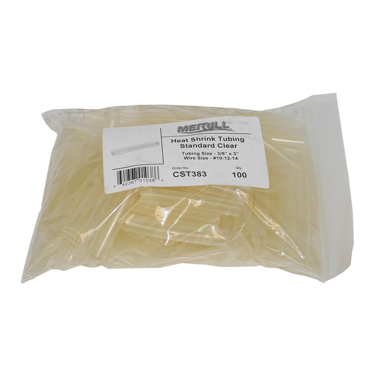 Standard Clear or Black Tubing with Adhesive – Secure Wire Splice Protection