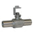 Stainless Steel Insert Ball Valve Curb Stop Custom Handle