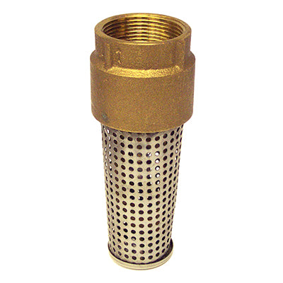 Brass Foot Valve – 710 Series, Cast Brass, Self-Cleaning Seat
