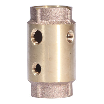 Bronze Double Tap Check Valve (No Lead) – 200 PSI, Corrosion-Resistant, Vertical or Horizontal Install