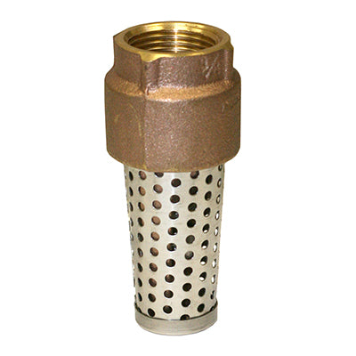 Brass Foot Valve – 710 Series, Cast Brass, Self-Cleaning Seat