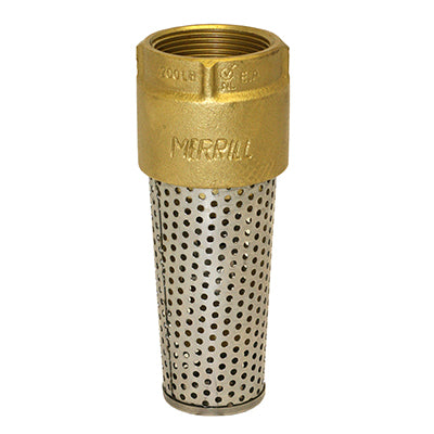Brass Foot Valve, No Lead – Corrosion-Resistant, Horizontal or Vertical Use