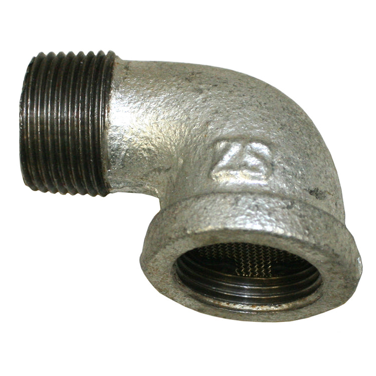 Galvanized Vent Ell for WC400 – Corrosion-Resistant 90° Elbow Fitting