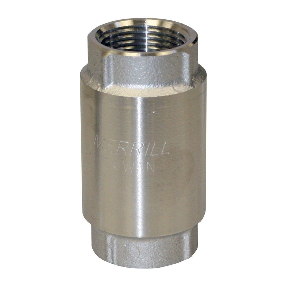 Merrill stainless steel check valve