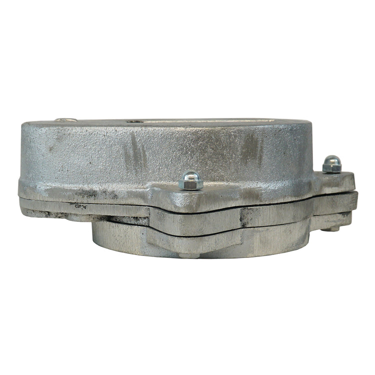 WCO Series Sanitary Watertight Well Cap with Grounding & Conduit Tapping | All-Aluminum Seal with Bronze Screen