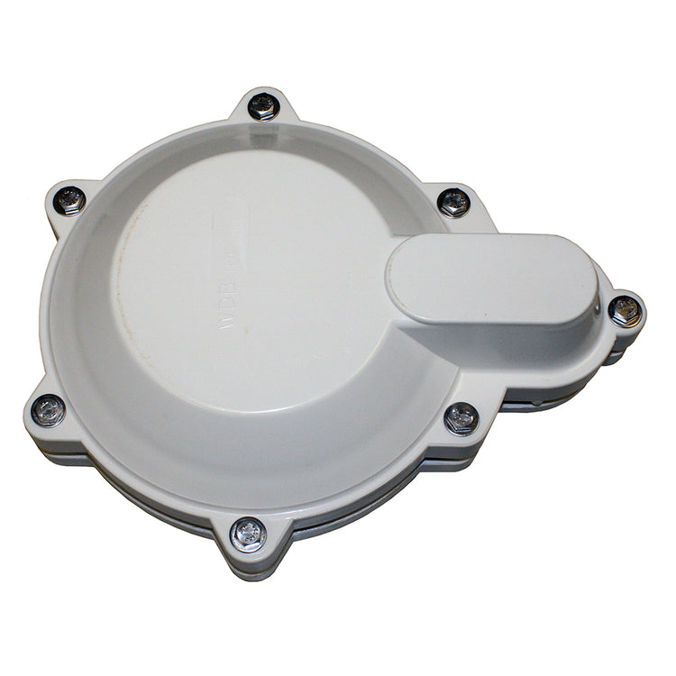 Sanitary Well Cap – ABS Series, High-Impact Resin, 6" IPS, Vermin-Proof