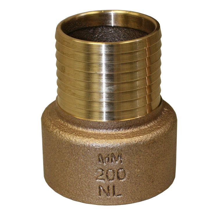 No-Lead Bronze Female Adapter – Durable Pipe Connector