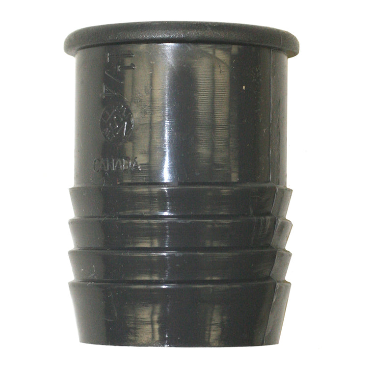 Polyethylene Insert Plug – Durable PE Barbed End Cap for PE Pipe, Black