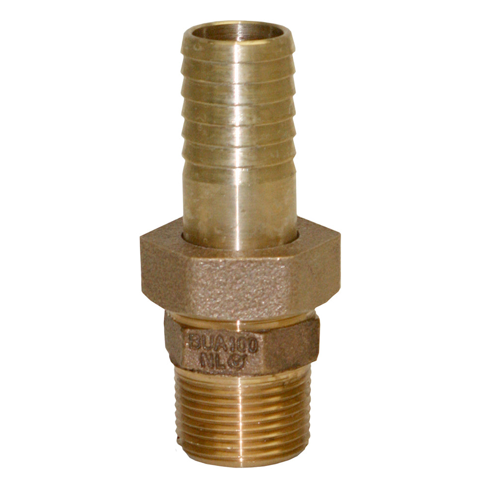 Merrill no-lead bronze union adapter insert fitting that allows a water line to be disconnected