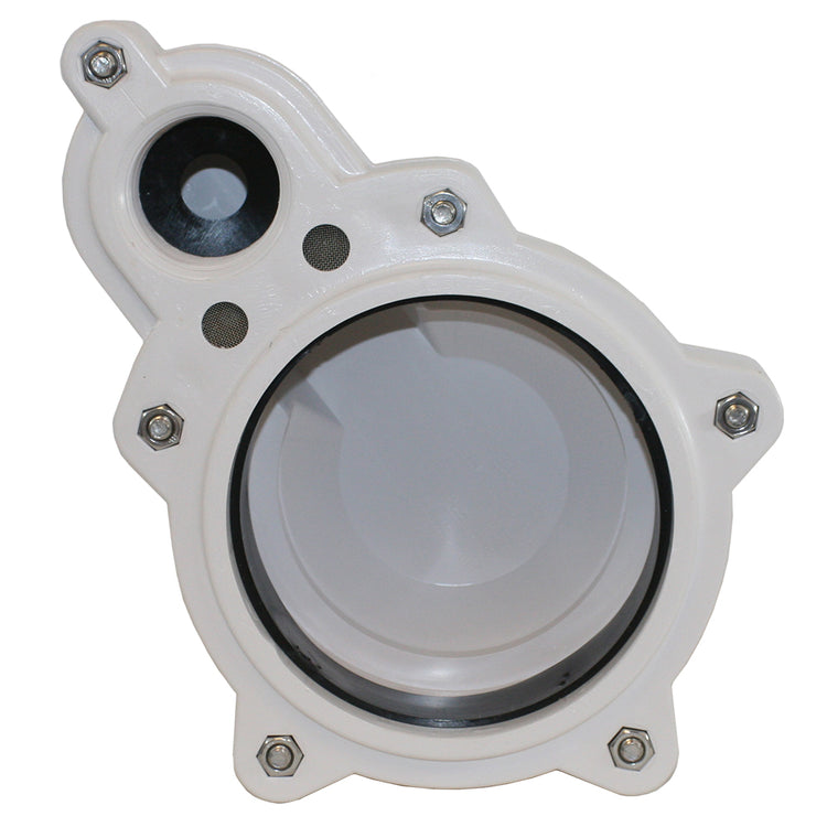 Sanitary Well Cap – ABS Series, High-Impact Resin, 6" IPS, Vermin-Proof