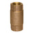 Extra Long No-Lead Bronze Check Valve with No-Spin Poppet | CVXLDNL
