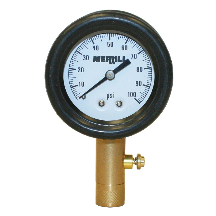 Dial Air Test Gauge – Accurate Air Pressure Testing with Swivel Adapter