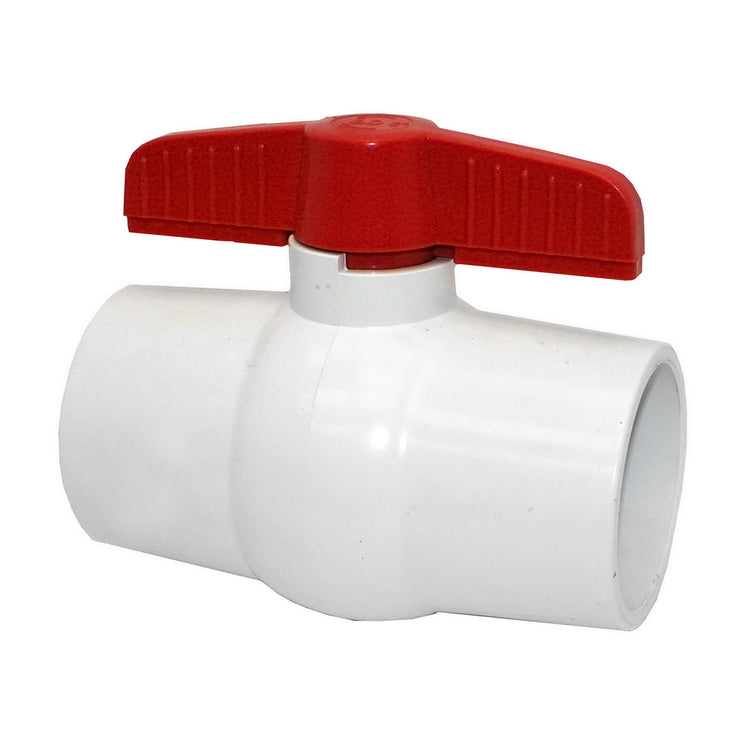 PVC Ball Valve – Full Port | High-Flow Direct Glue Connection | PVCBV