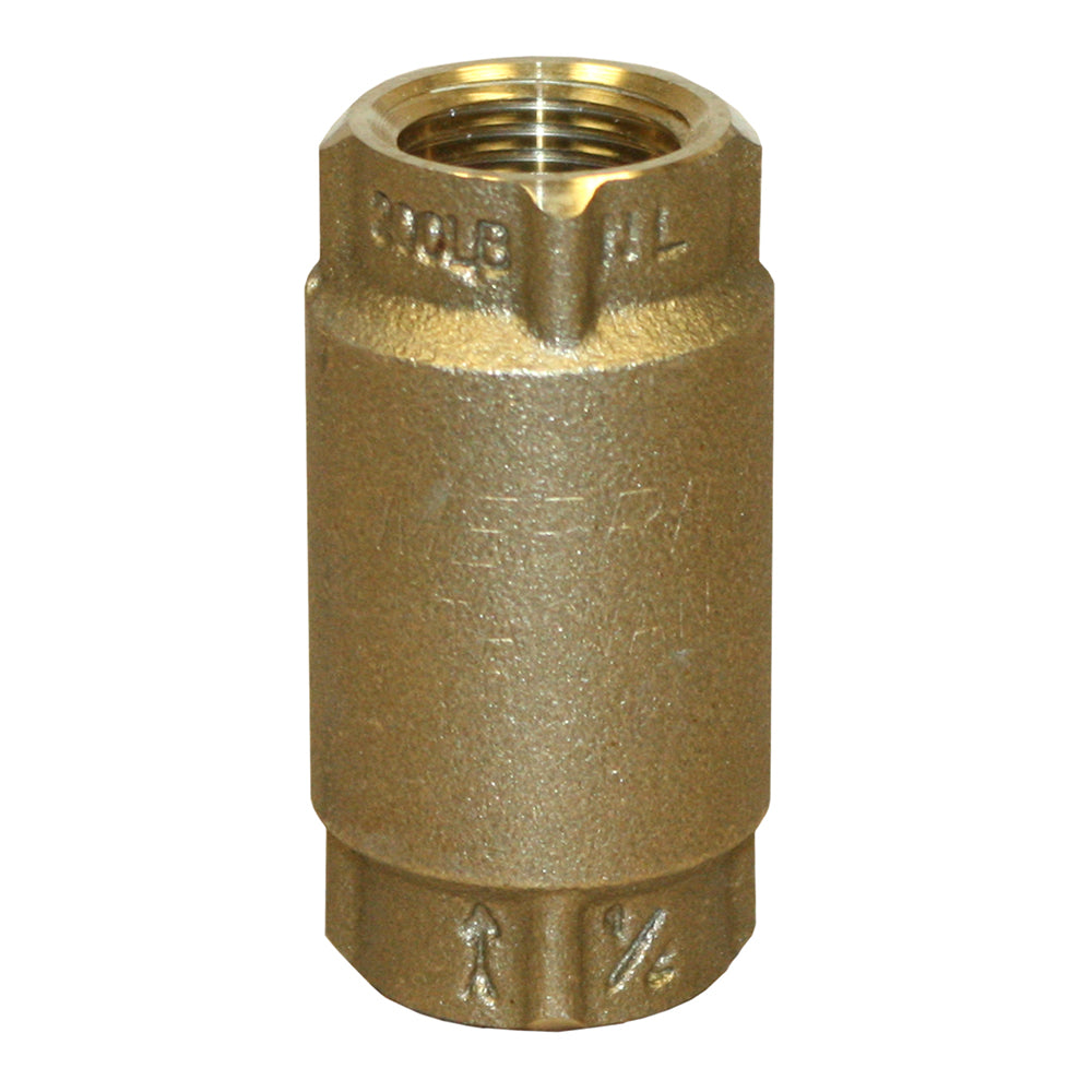 Merrill no-lead brass check valve