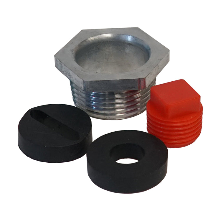 WS Series Cast Iron Well Seal – Single Drop Pipe with Split Top Plate, Cable Tapping & Vent | WS Split
