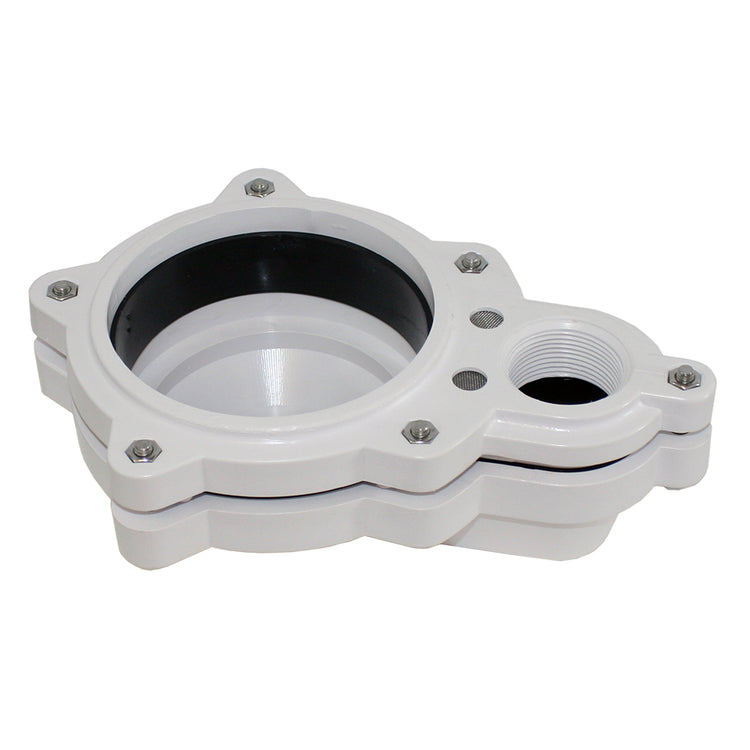 Sanitary Well Cap – ABS Series, High-Impact Resin, 6" IPS, Vermin-Proof