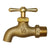 No-Lead Brass Tee Handle Sampling Valve (No Outlet Thread) – Durable Water Sample Control Valve