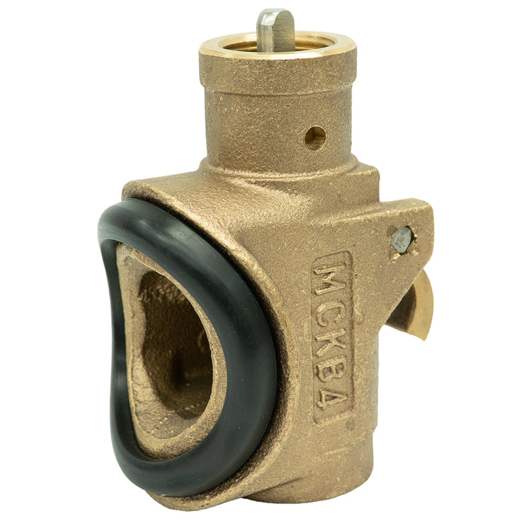 5" No Lead Brass Body Assembly w/ 1-1/4" Drop Pipe Tapping | MCKBNL514