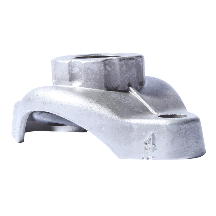4" SMCK Stainless Steel Saddle Discharge 1"