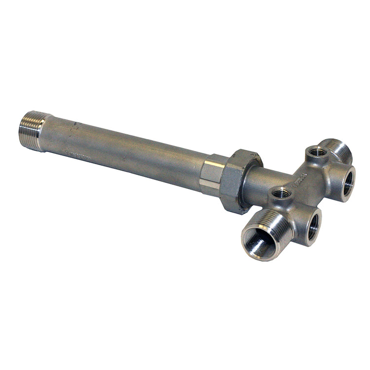 Stainless Steel Tank Tee with Drain Holes