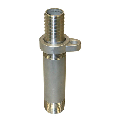 Stainless Steel Venturi Adapter with Rope Lug – MIP to Plastic Pipe