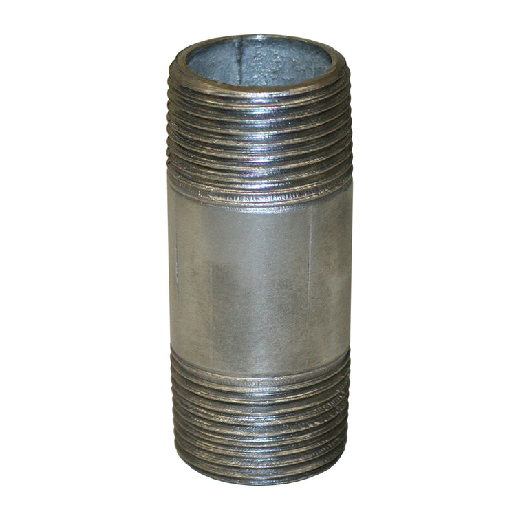 Galvanized Steel Pipe Nipples – Threaded, Multiple Sizes
