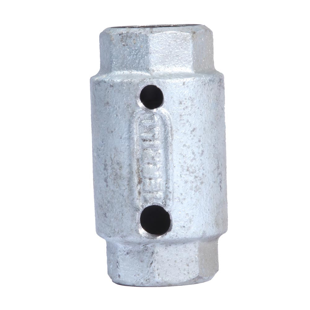 Merrill Double Tap Check Valve – Zinc-Plated, No-Spin Poppet, Dual