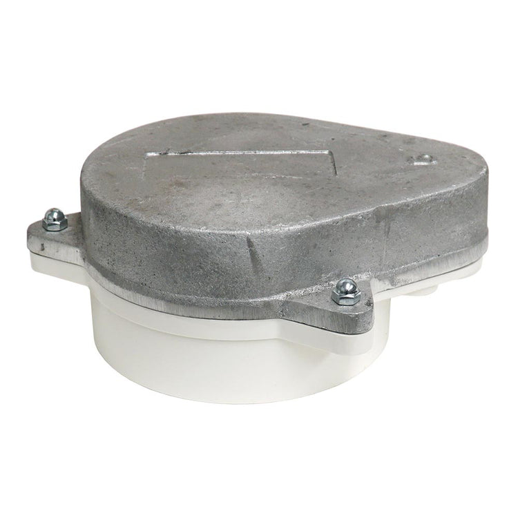 WCOP Series Sanitary Watertight Well Cap with Conduit Tapping and Vent – PVC Base | WCOP