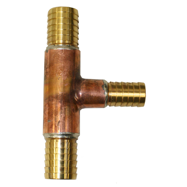 No-Lead Brass Tee Fitting – Durable & Corrosion-Resistant