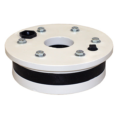 WSP Series Plastic Well Seal - Single Drop Pipe, Solid Top Plate