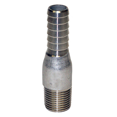 Stainless Steel Male Adapters - Round Body