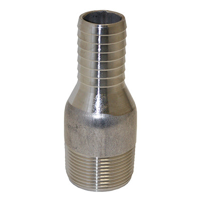 Stainless Steel Male Adapters - Round Body