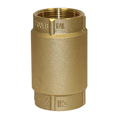 No Lead Brass Check Valves - 700 Series