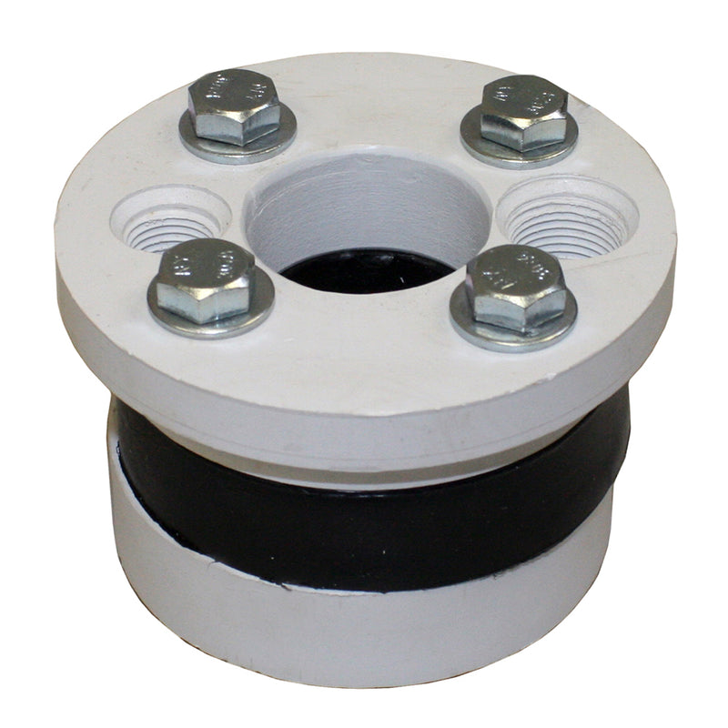 WSP Series Plastic Well Seal - Single Drop Pipe, Solid Top Plate