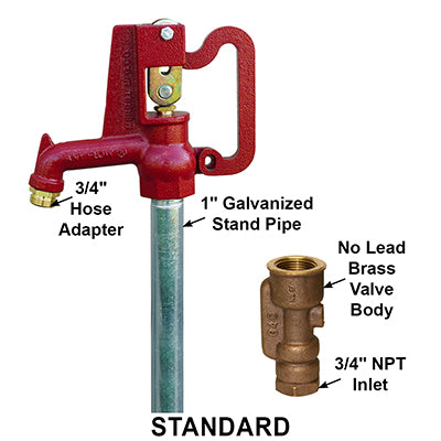 Any Flow® Frost Proof Yard Hydrant