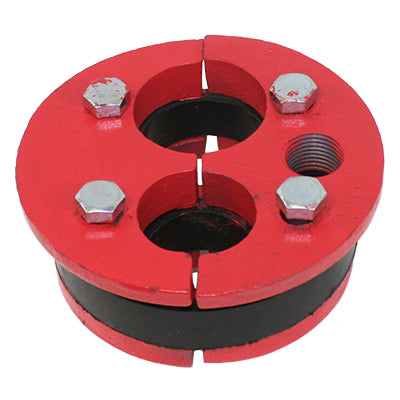 WS Series Cast Iron Well Seal - Double Drop Pipe, Split Top Plate