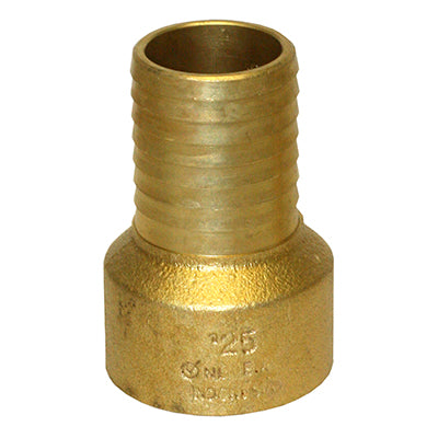 No Lead Yellow Brass Female Adapters