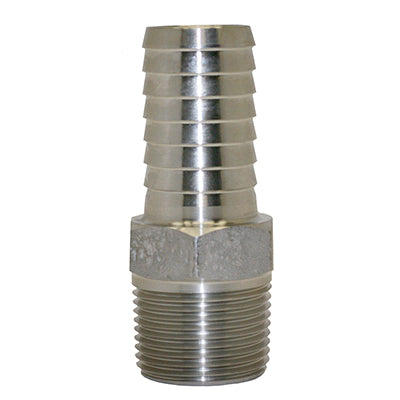 Stainless Steel Male Adapters with Hex