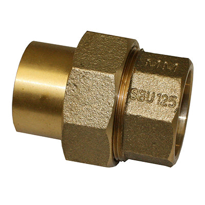 Solder No Lead Brass Unions