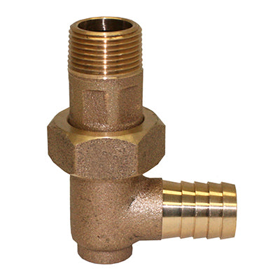 Red Brass Geo Thermal Union Adapters