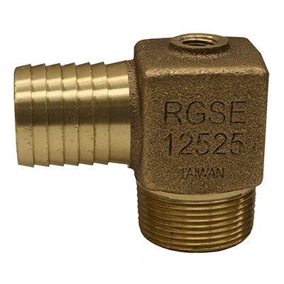 Red Brass Ground Source Elbows