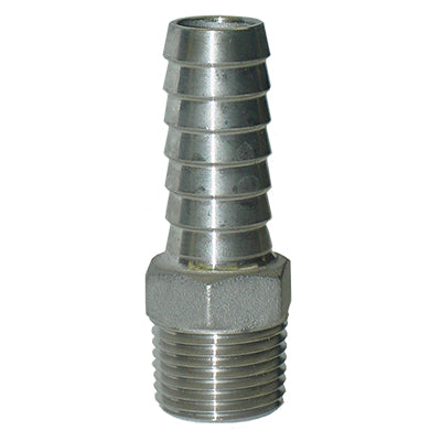 Stainless Steel Male Adapters with Hex